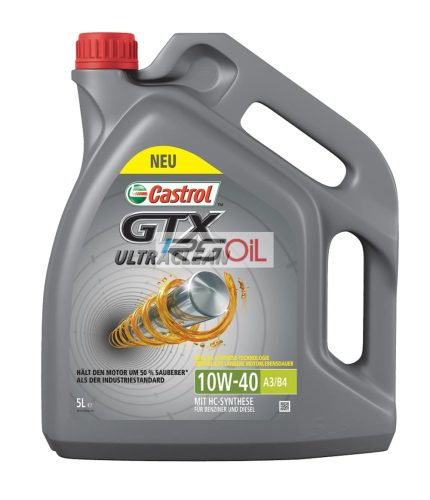 CASTROL GTX Ultraclean 10W-40 A3/B4   5L