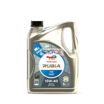 TOTAL RUBIA TIR 7400 15W40 5 L
