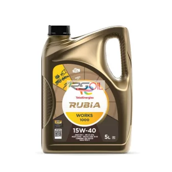 TOTAL RUBIA WORKS 1000 15W40 5 L