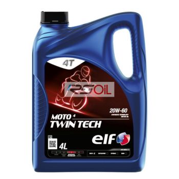 ELF MOTO 4 TWIN TECH 20W60 4 L