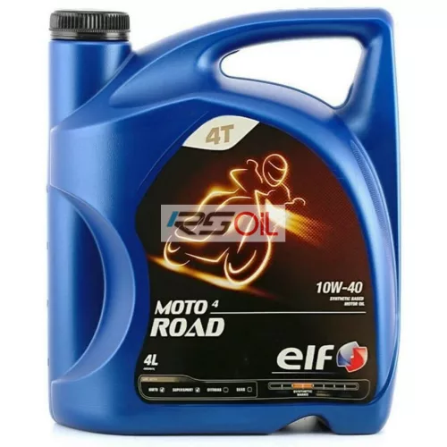 ELF MOTO 4 ROAD 10W40 4 L