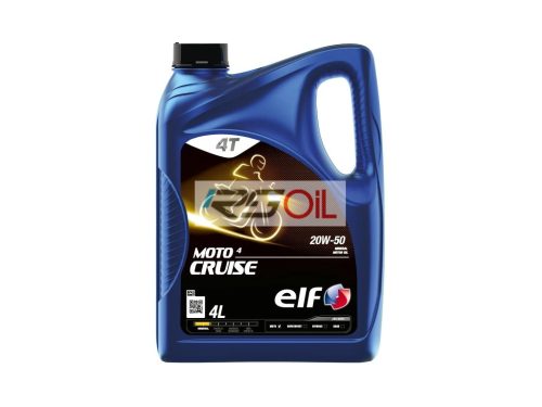 ELF MOTO 4 CRUISE 20W-50 4L
