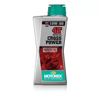 MOTOREX CROSS POWER  4T 10W60 MA2 1L